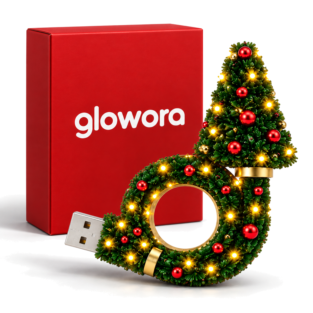 Proyector navideño USB con magia en el techo